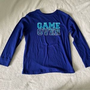 Boys gamer long sleeve tshirt 7 zelos